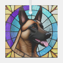 Belga Malinois "Vidro Estampado"