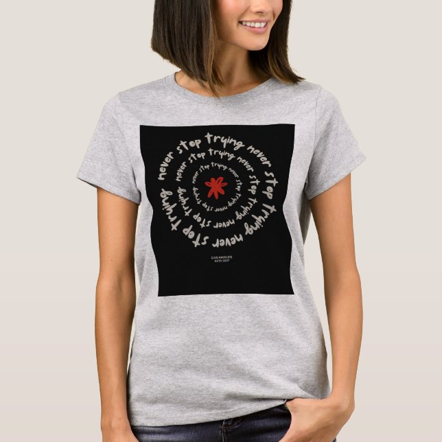Believe In Yourself Motivational T-Shirt (Frente)