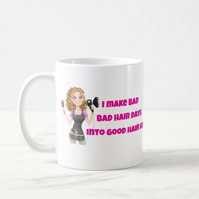 Belita Cabelo Mau Em Boa Caneca De Café (Esquerda)