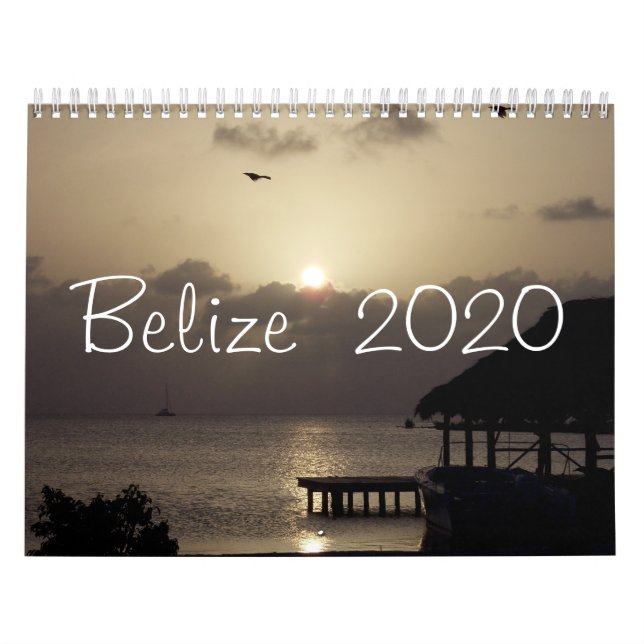 Belize - Calendário 2020 (Capa)