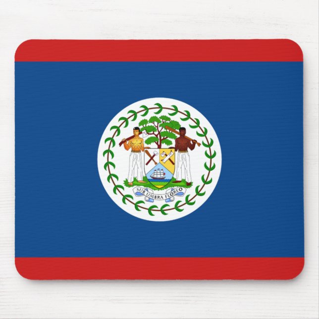 Belize Flag Mousepad (Frente)