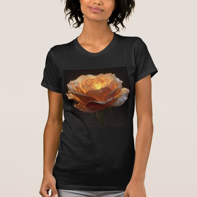 Bella+Canvas Camiseta Ajustada Feminina (Frente)