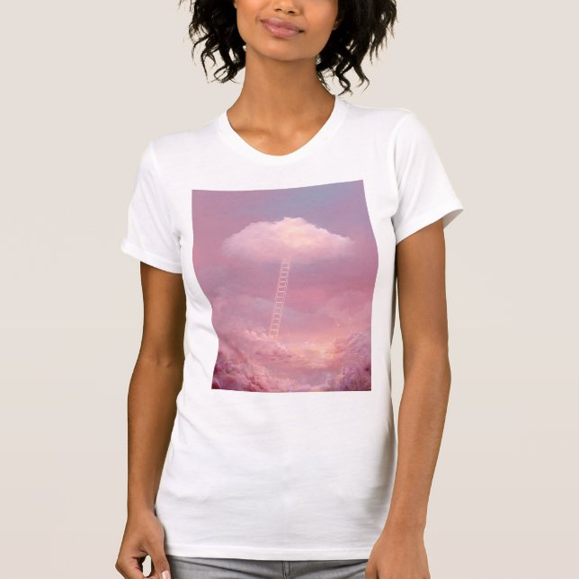 Bella+Canvas Camiseta Feminina Ajustada (Frente)