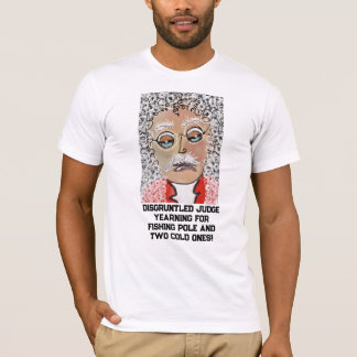 Bella Canvas Mens T-Shirt Engraçado, Juiz Whimsica