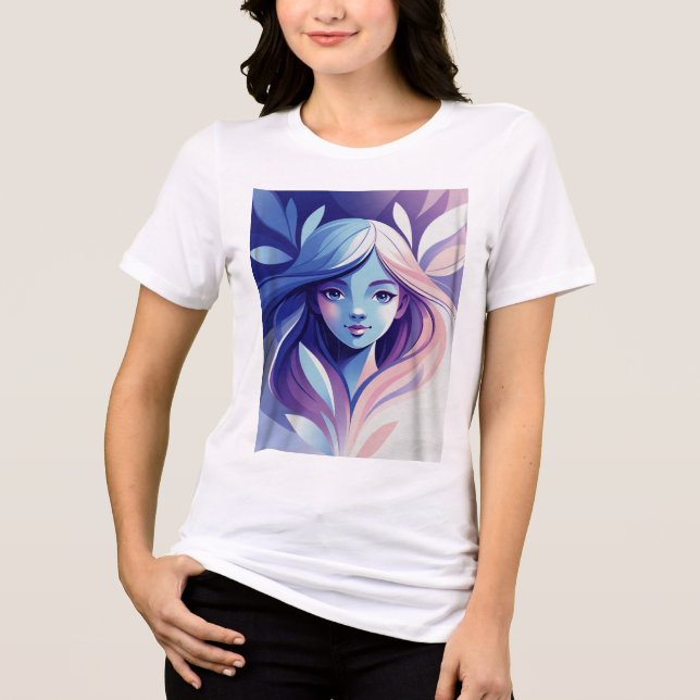 Bella+Canvas Women's Tri-blend T-Shirt (Frente)