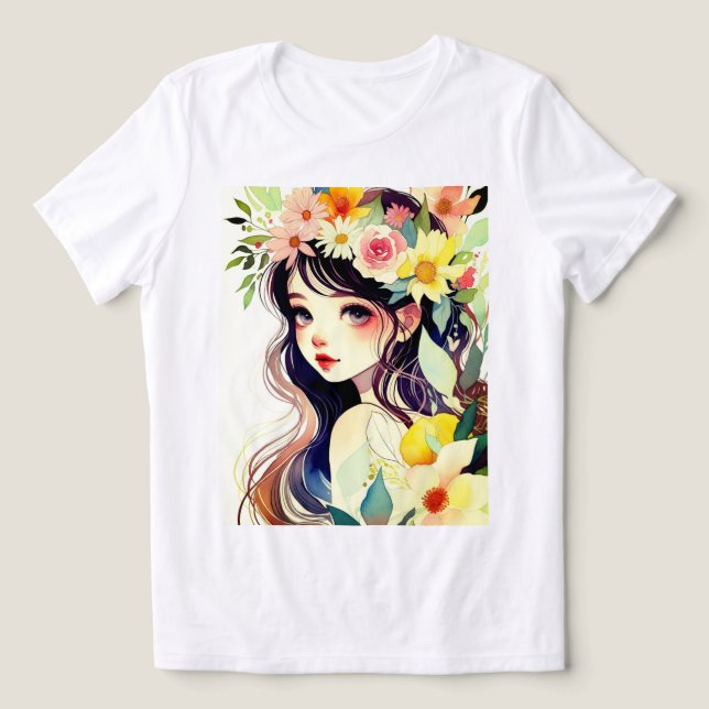 Bella+Canvas Women's Tri-blend T-Shirt (Design frontal)