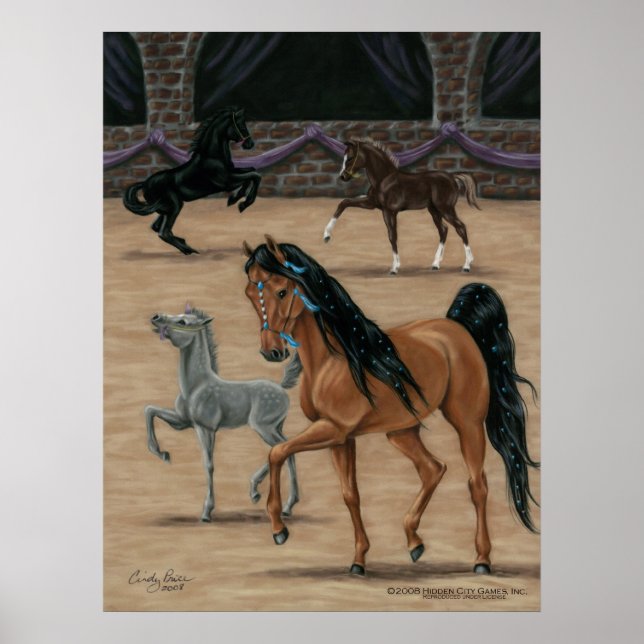 Bella Sara Jewel impressão por Cindy Price McMurra (Frente)