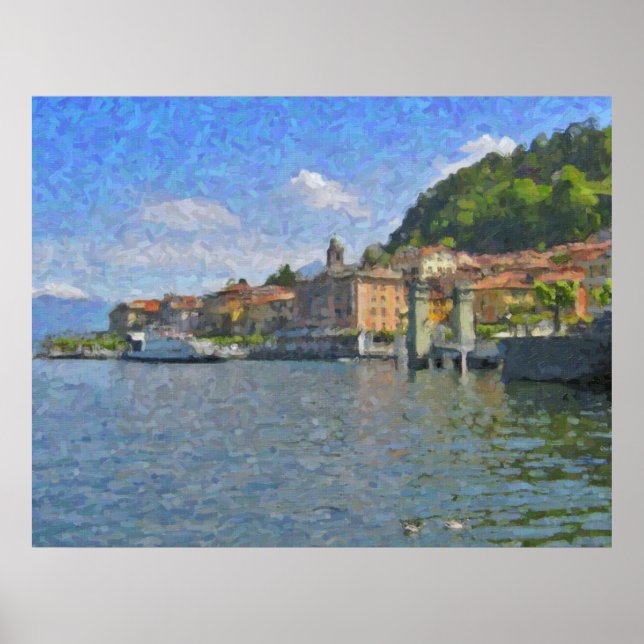 Bellagio, Lago Como Poster (Frente)