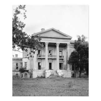 Belle Grove Plantation Foto do Louisiana Impressão