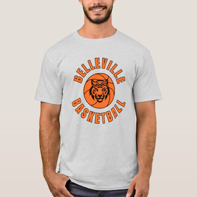 Belleville High School Basketball T-Shirt (Frente)