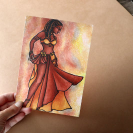 Belly Dancer Goddess Convite
