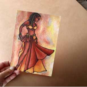 Belly Dancer Goddess Convite