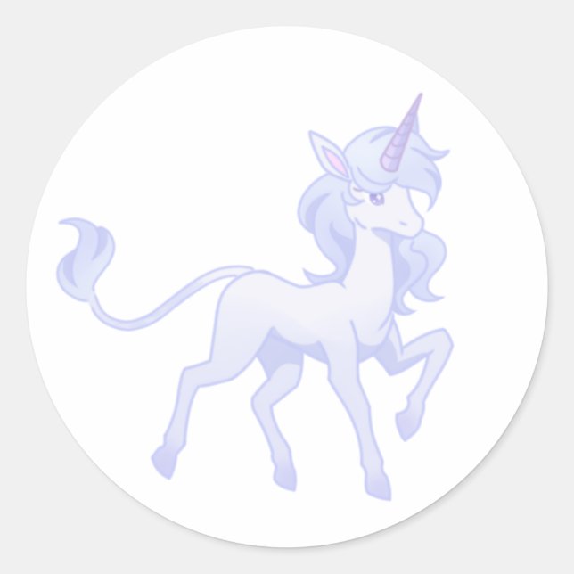 Belo adesivo do Unicorn (Frente)