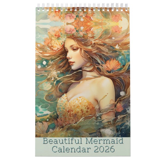 Belo Calendário da Sereia 2025, Sereia (Capa)