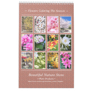 Belo Calendário das Flores Melhor: カ tipo C レ