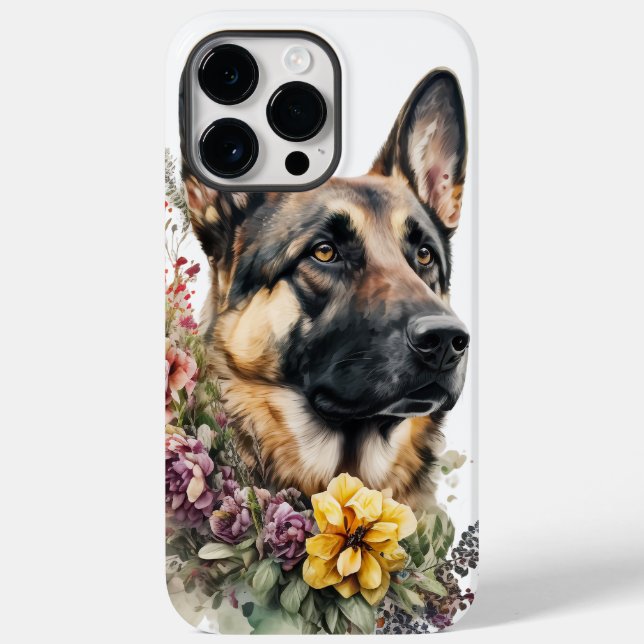 BELO CÃO DE GERMAN SHEPHERD DE ÁGUA (Verso)