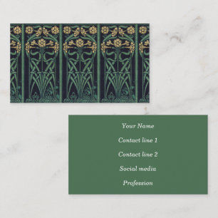 Belo Cartão de Chamada de Paleta