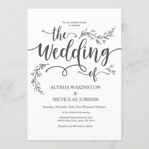 Belo Cartão de Convite para Casamento Russo