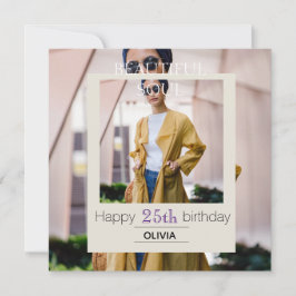 Belo Cartão de Feliz Aniversário da Soul