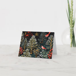 Belo Cartão de Natal Retro