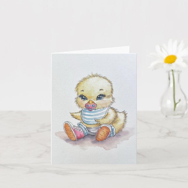 Belo Cartão de Saudações Gosling (Planta pequena)