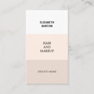 Belo cartão de visita em cores pastéis.