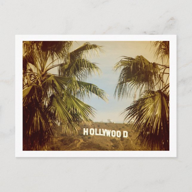 Belo cartão postal de Hollywood! (Frente)