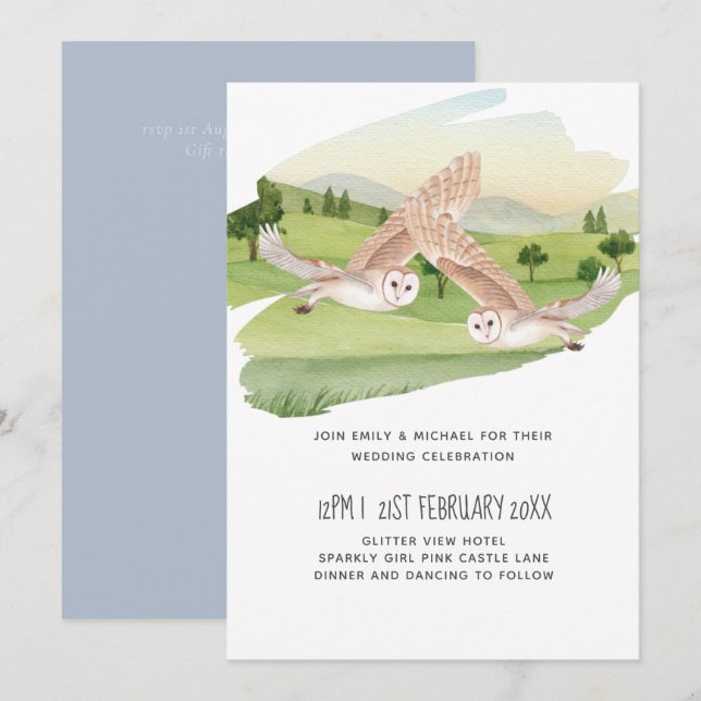 Belo Casamento OWLS (Frente/Verso)