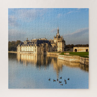 Belo castelo, quebra-cabeça Chateau de Chantilly