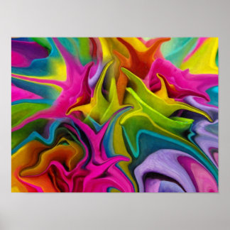 Belo Chakra Balance Reiki Art Poster