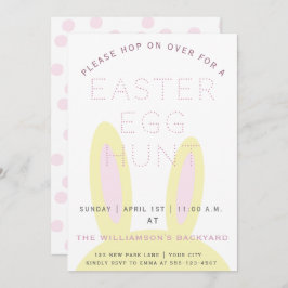 Belo Coelhinho | Convite Para Caça De Ovos De Pásc