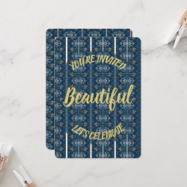 Belo Convite - PERSONALIZE-O