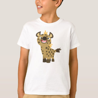 Belo desenho animado Hyena Crianças Camiseta
