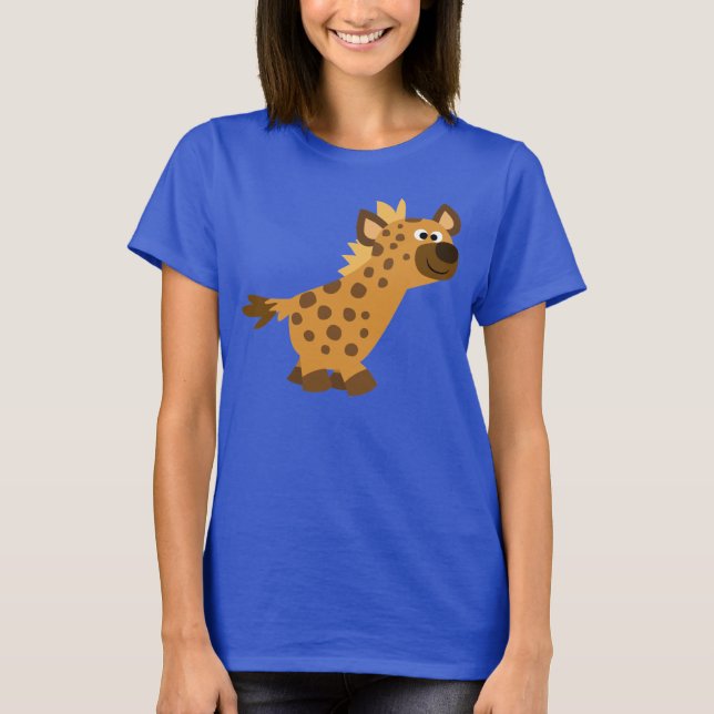 Belo desenho animado Hyena Women T-Shirt (Frente)