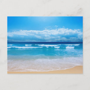 belo dia no cartão postal da praia