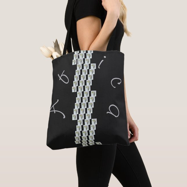 Belo e Simples Tote Bag Africano (Close Up)