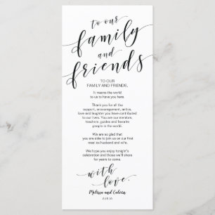 Belo Elegante Obrigado por colocar o cartão de con