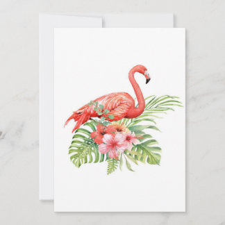 Belo flamingo tropical| Presente incrível