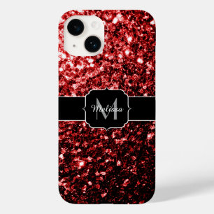 Belo Glamor Vermelho brilha Monograma