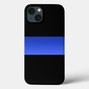 Belo Gradiente da Polícia de Linha Azul Fino