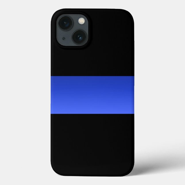 Belo Gradiente da Polícia de Linha Azul Fino (Verso)