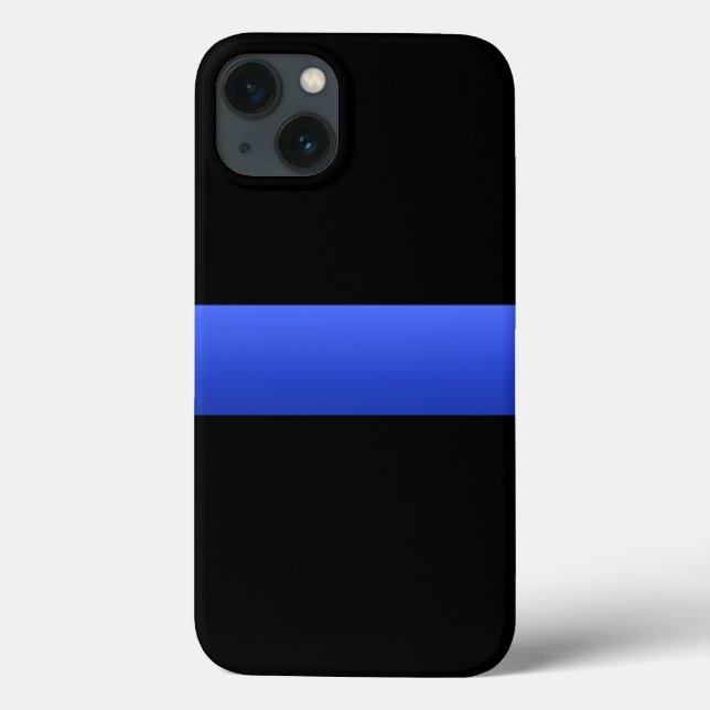 Belo Gradiente da Polícia de Linha Azul Fino (Verso)