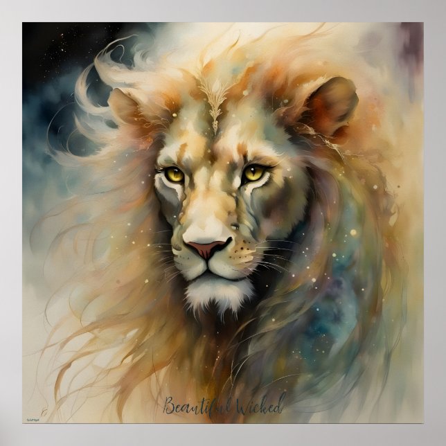 Belo Impressão de Arte Digital Fantasy AI Fantasy (Frente)