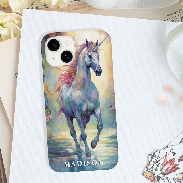 Belo Modelo de nome personalizado do Unicorn (Criador carregado)