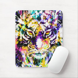 Belo Pad de Mouse Tigre | Mousepad Tiger Laranja