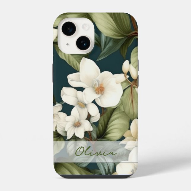 Belo padrão floral clássico (Verso)
