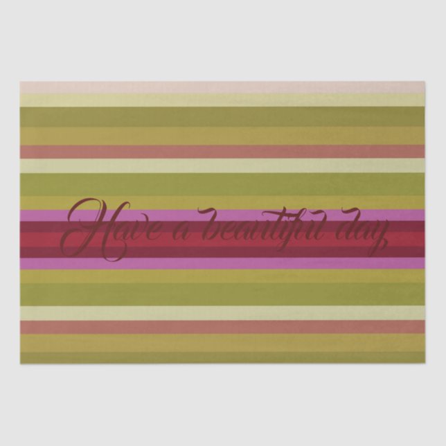 Belo Papel de Tecido do Dia (Frente )