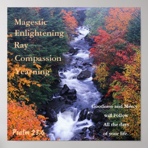 Belo Poster da Natureza.