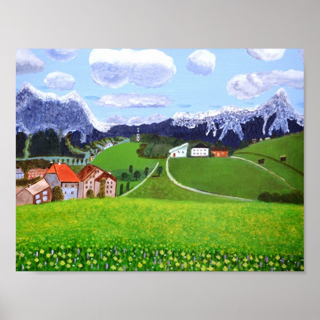 Belo Poster da Noruega (Frente)