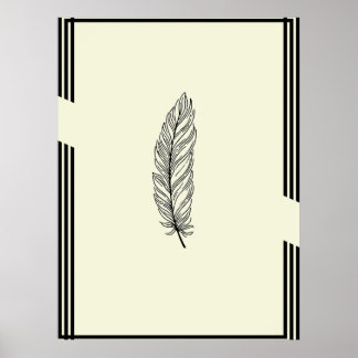 Belo Poster de Feather